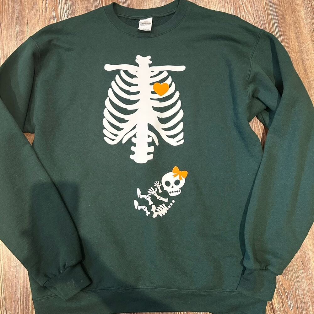 Pregnant Halloween Sweatshirt